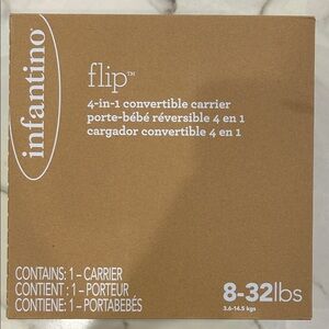 Infantino Flip Convertible Carrier in Tan